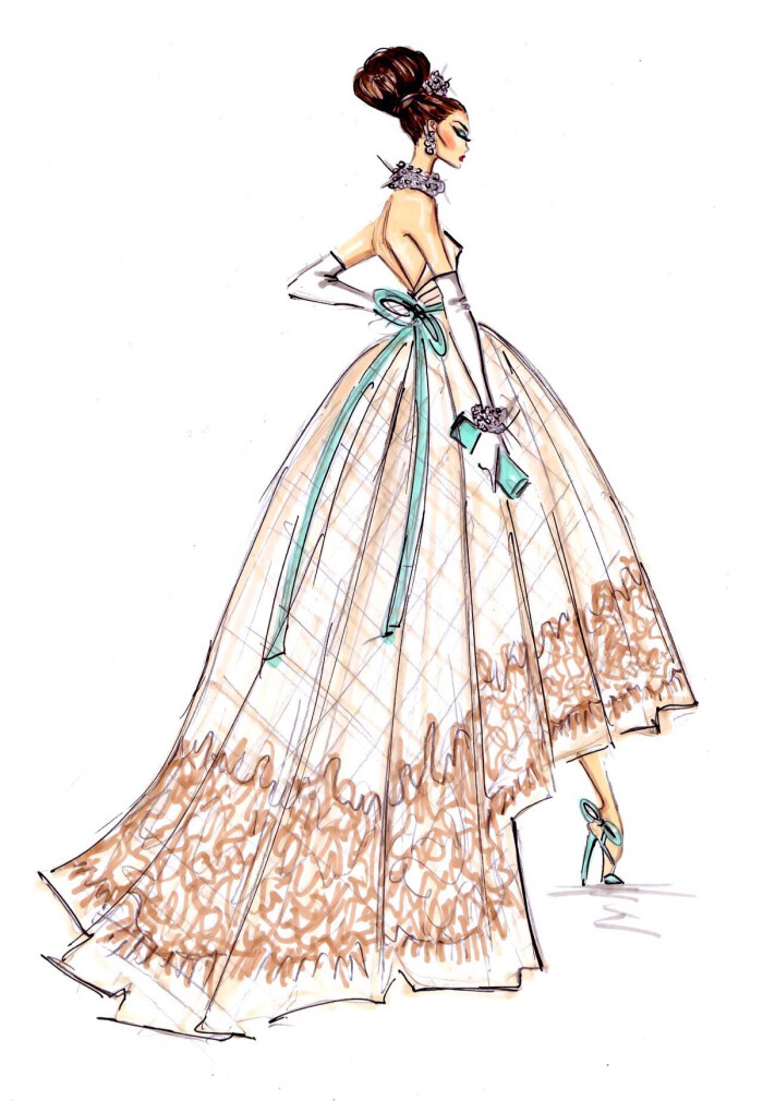 筆尖上的時尚 手繪服裝插畫中的藝術魅力與素材靈感